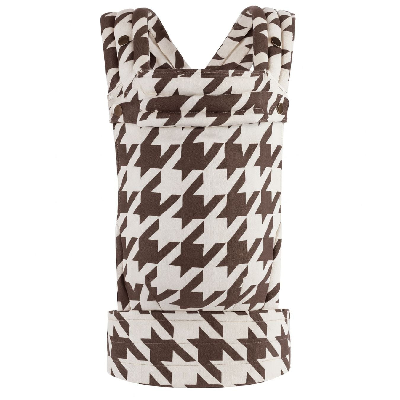 Calín carrier - ivory houndstooth