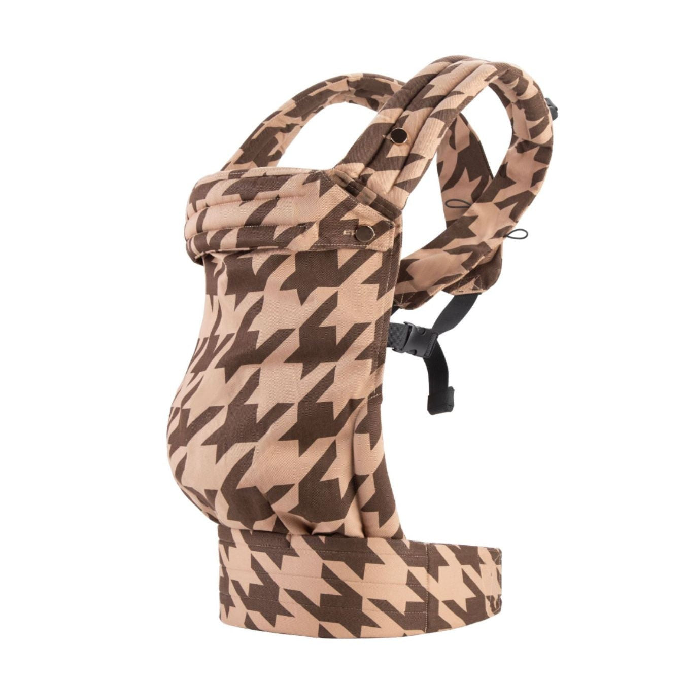 Calín carrier - hazel houndstooth