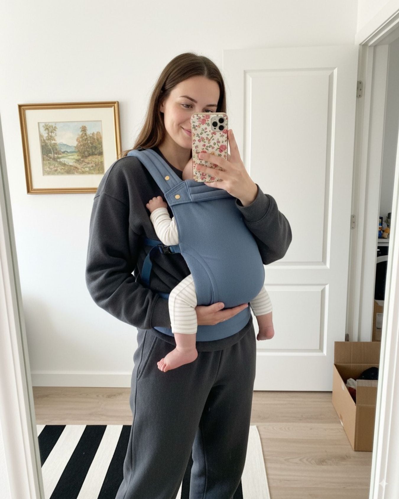 Calín carrier - blue denim