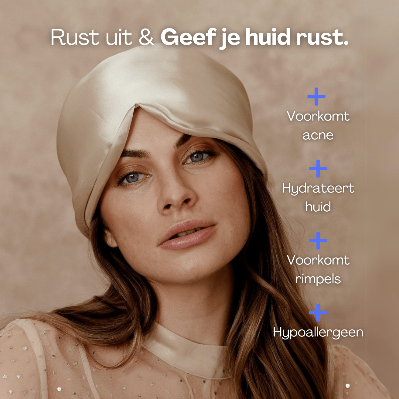 Zijde Slaapmasker - Desert Gold