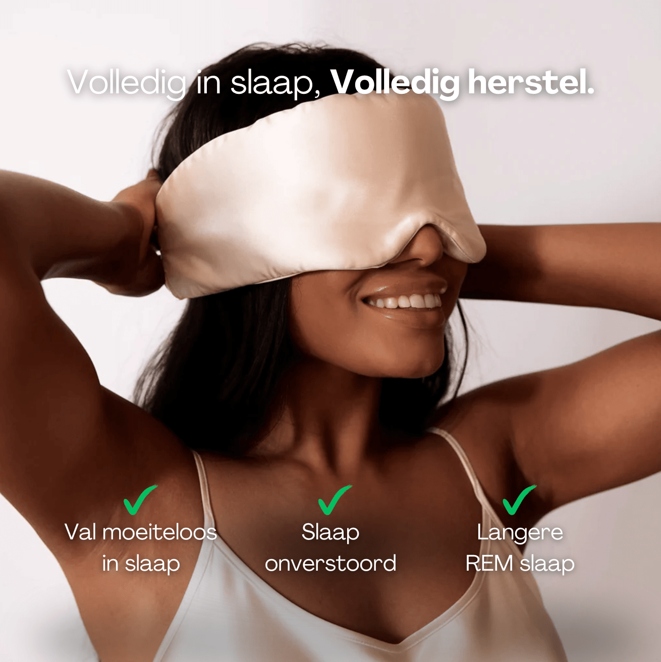 Zijde Slaapmasker - Desert Gold