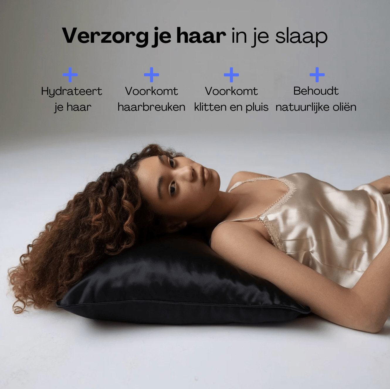 Silk Beauty Kussensloop - Noír Eternal
