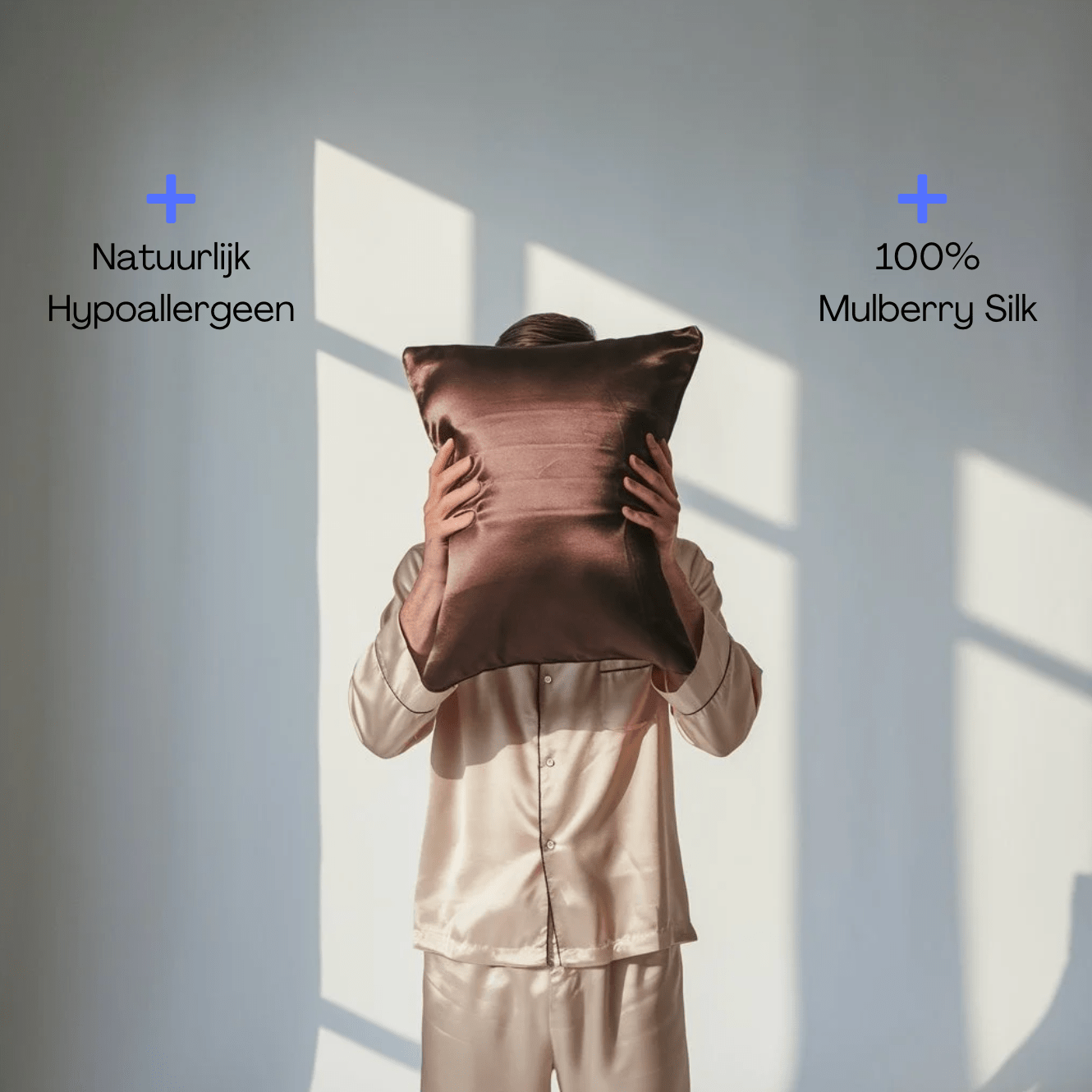 Silk Beauty Kussensloop - Truffle Silk