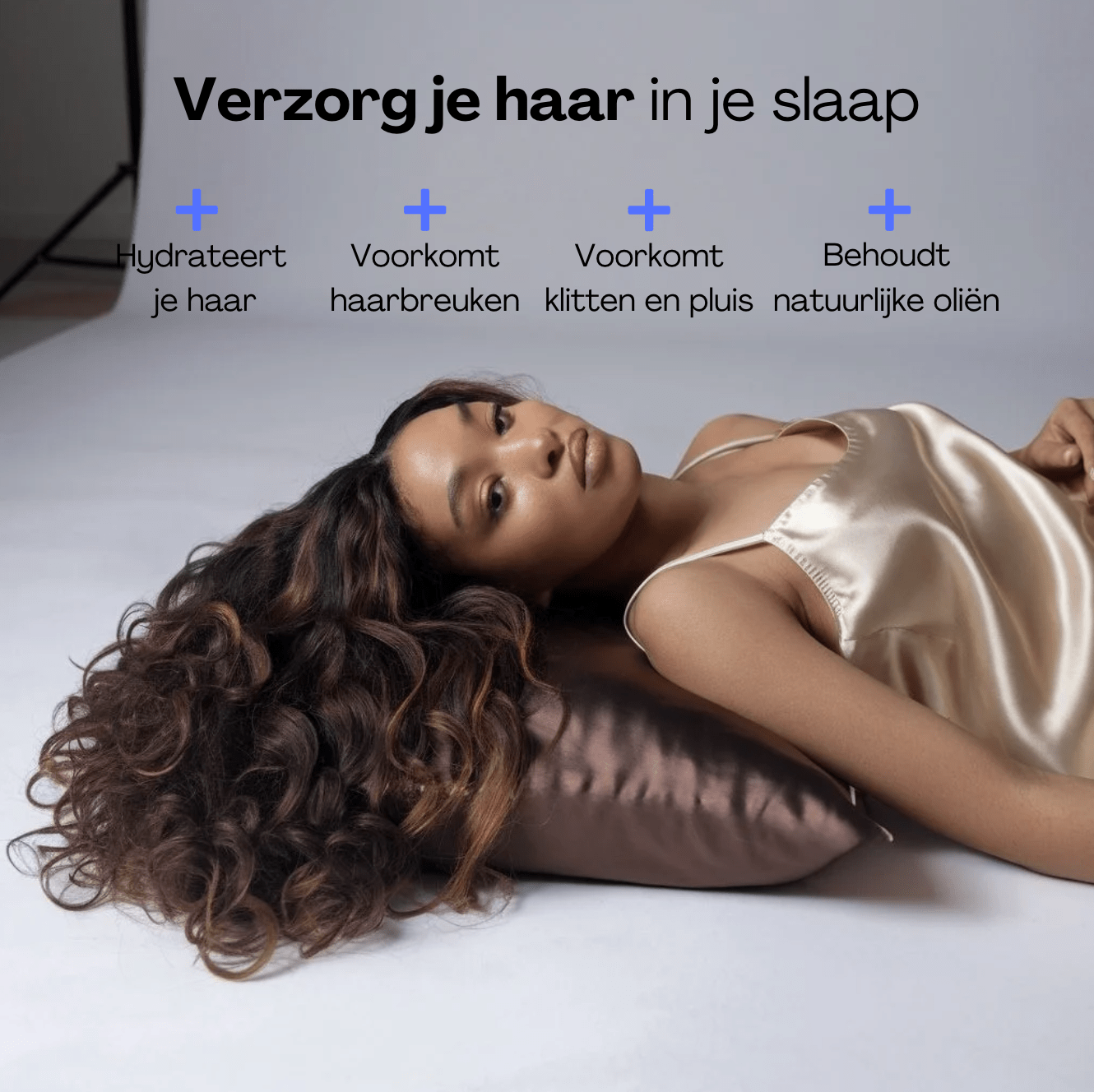 Silk Beauty Kussensloop - Truffle Silk