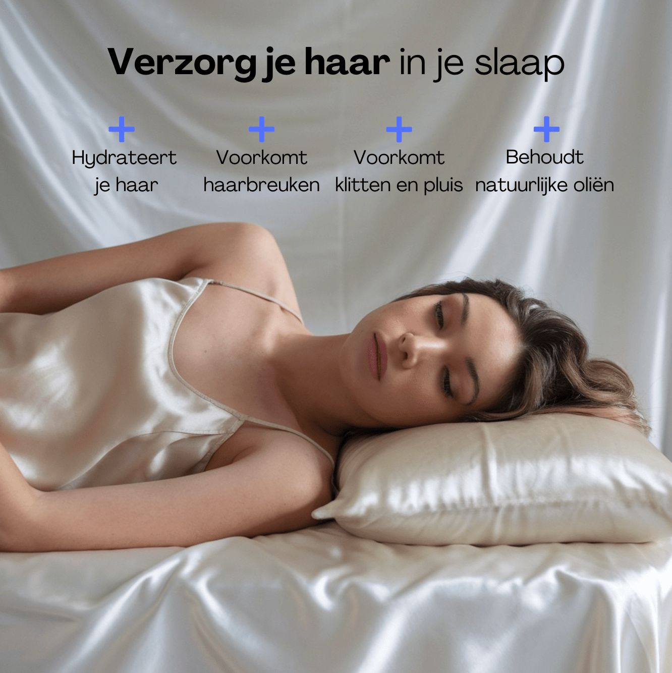 Silk Beauty Kussensloop - Ivory Glow
