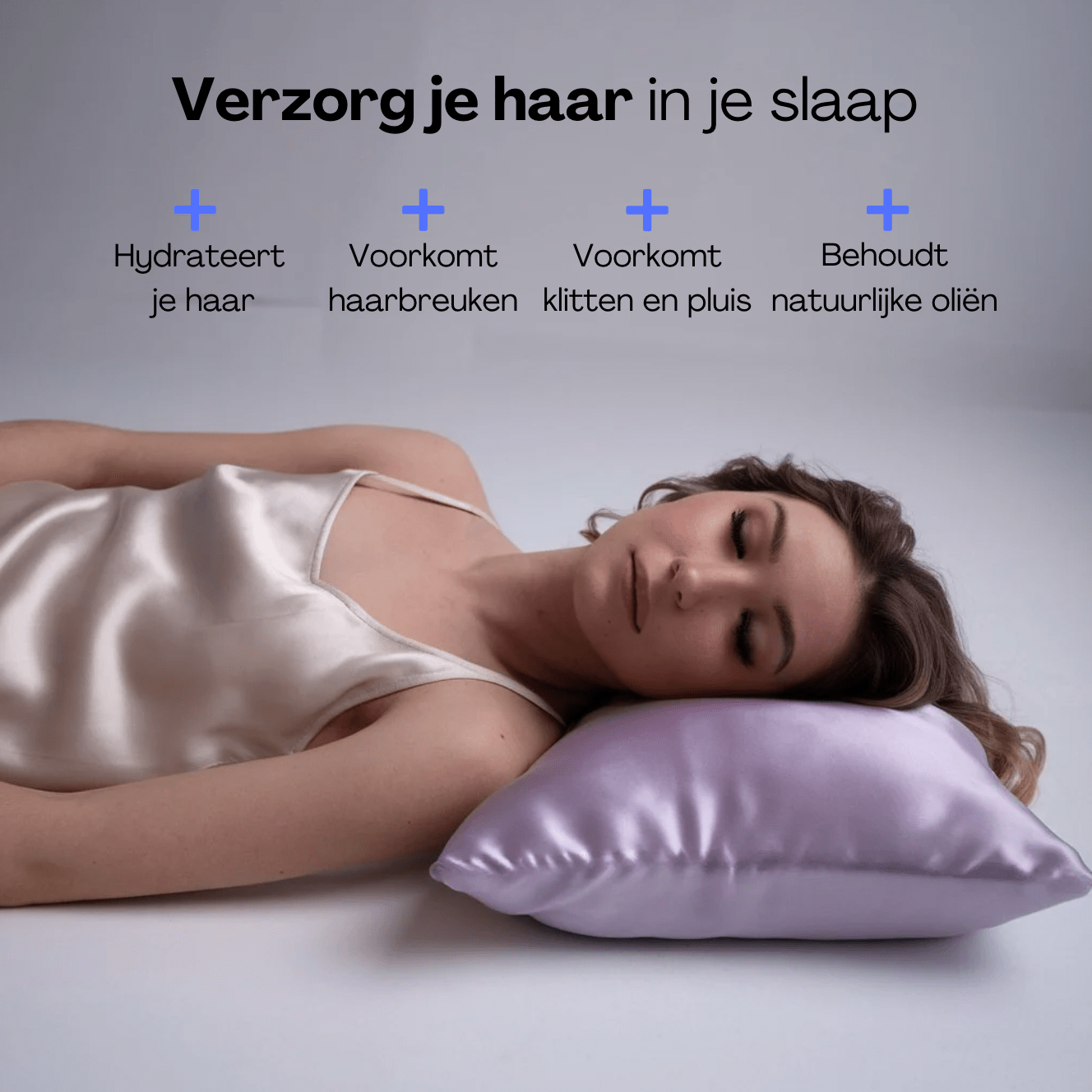 Silk Beauty Kussensloop - Lavander Luxe