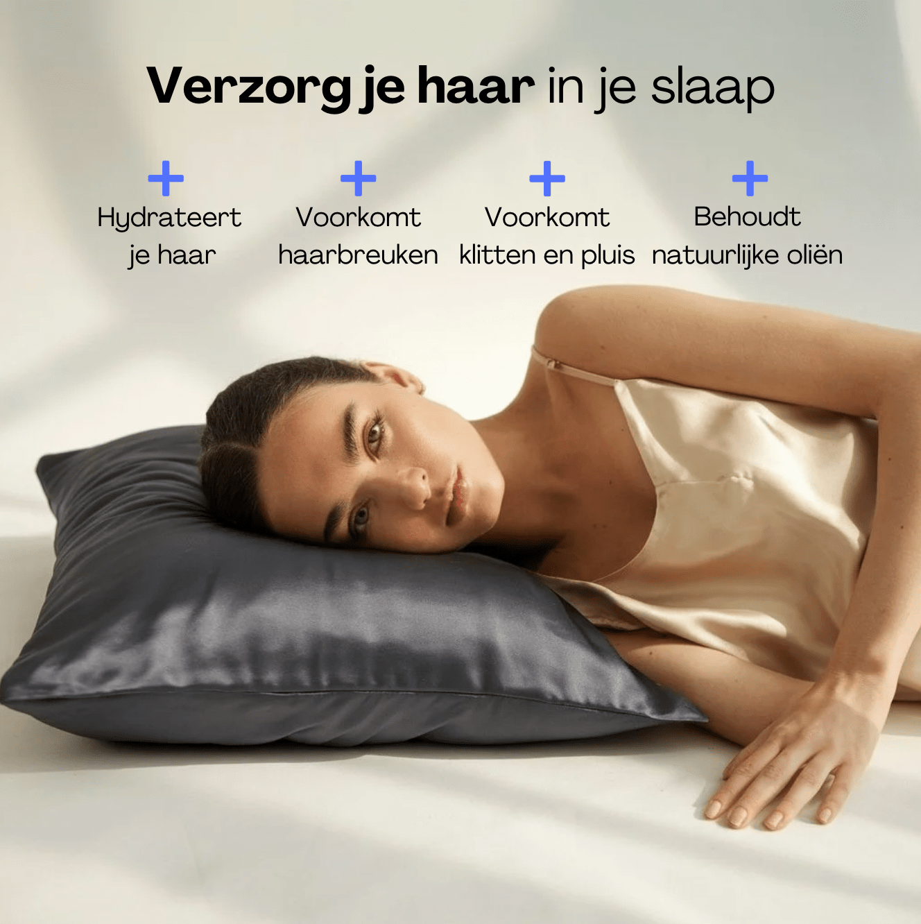 Silk Beauty Kussensloop - Moonlight Sheen