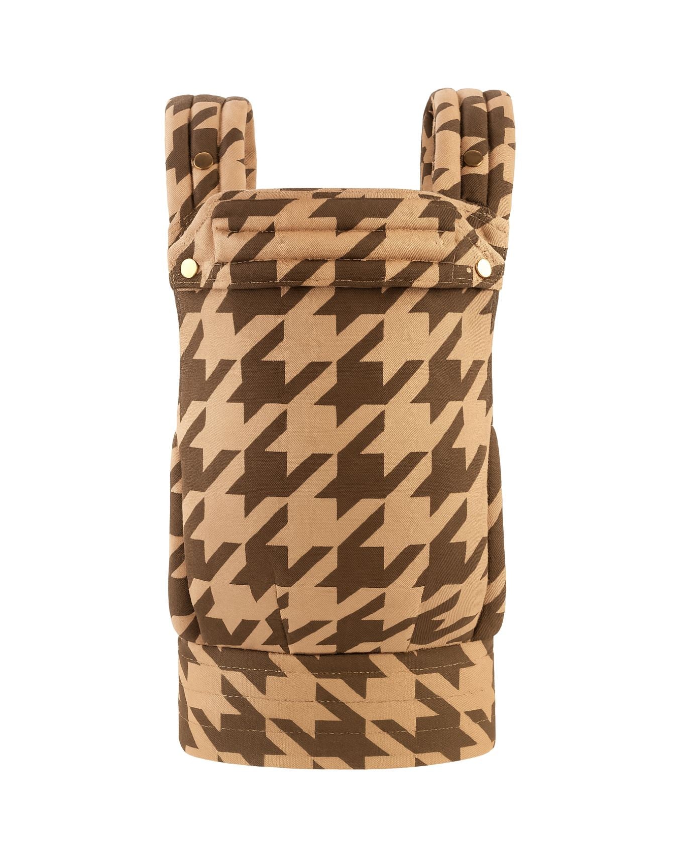Calín carrier - hazel houndstooth