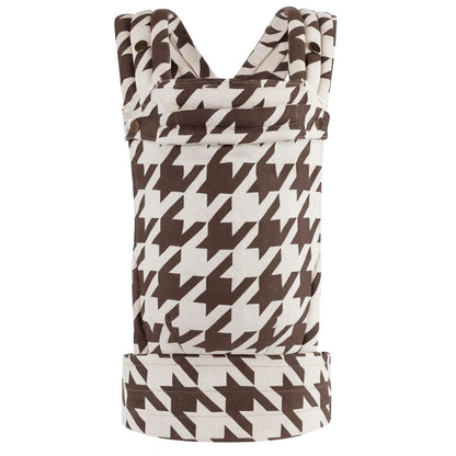 Calín carrier - ivory houndstooth