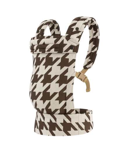 Calín carrier - ivory houndstooth