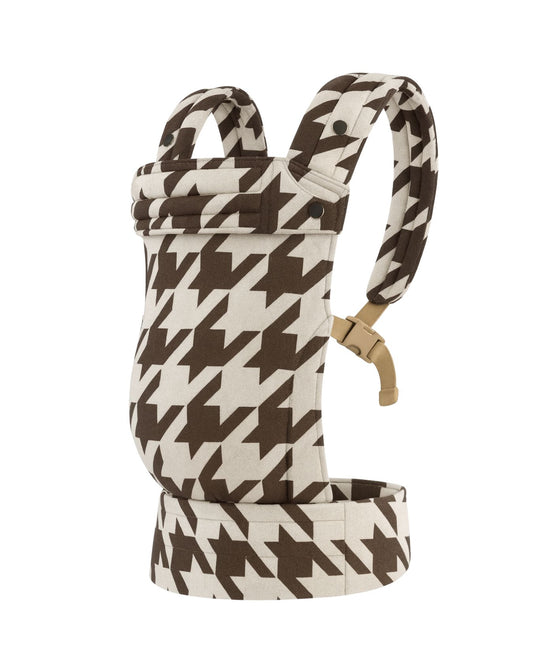 Calín carrier - ivory houndstooth