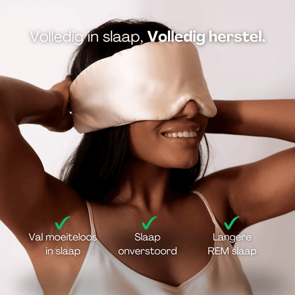 Zijde Slaapmasker -  Desert Gold