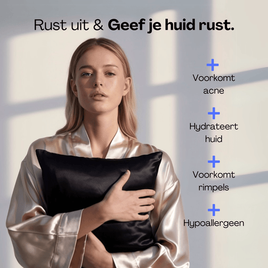 Silk Beauty Kussensloop - Noír Eternal