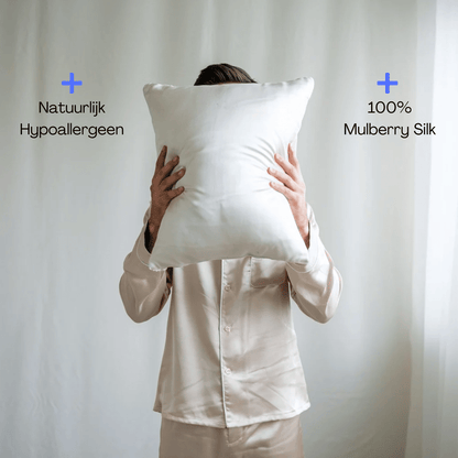 Silk Beauty Kussensloop - Ivory Glow