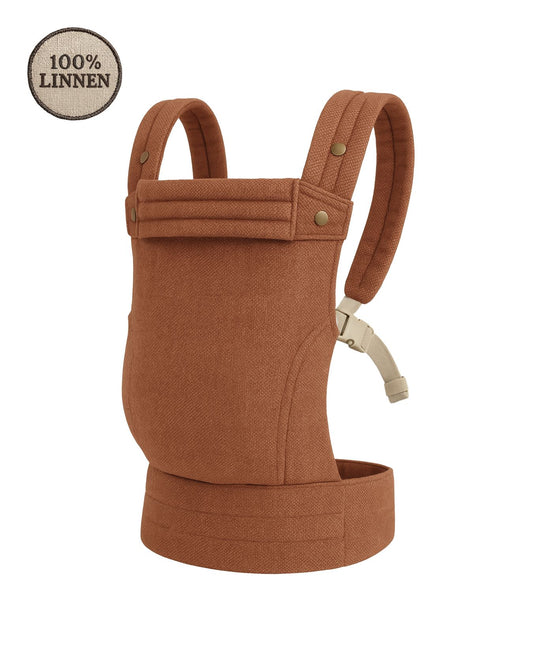 Calín carrier - terracotta linnen